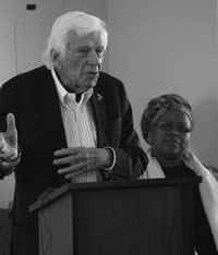 Michael-Cudahy-speaking-to-students-Cheryl-Ajirotutu-in-background-STEM-bootcamp
