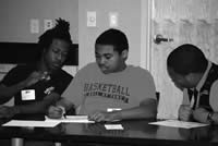 Riverside-High-School-team-crafts-answer-during-2012-Black-Knowledge-Bowl