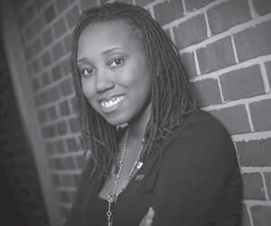 Marande Buck, who earned her master’s degree in social work and a certificate from the Child Welfare Training Program.