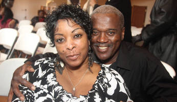 Angela and Andre Ellis participated in the 4th Annual Black Marriage Day Celebration last weekend at The Brentwood Church of Christ Church. (Photo by Robert A. Bell)