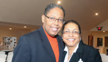 Bishop Stokes and his wife Annette also participated in the 4th Black Marriage Day Event held at The Brentwood Church of Christ Church which was part of the National Black Marriage Day Weekend. (Photo by Robert A. Bell)