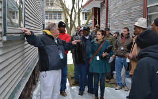Lead abatement workers and contractors ask questions about the best ways to contain lead dust and chips when making a home safe