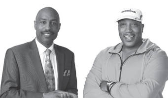 Darryl Davidson, Men’s Health Manager, City of Milwaukee Health Department and Aaron Perry, a former police officer.