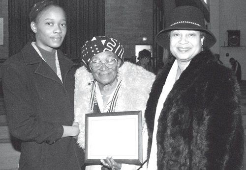 Antioch Missionary Baptist Church honors Lucille Berrien