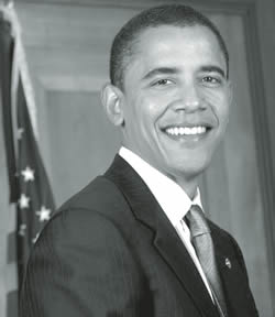 President Barack Obama addresses Al Sharpton’s National Action Network confab