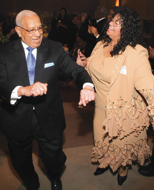 DrWilliamFinlaysoncofounderofNorthMilwaukeeStateBankdanced