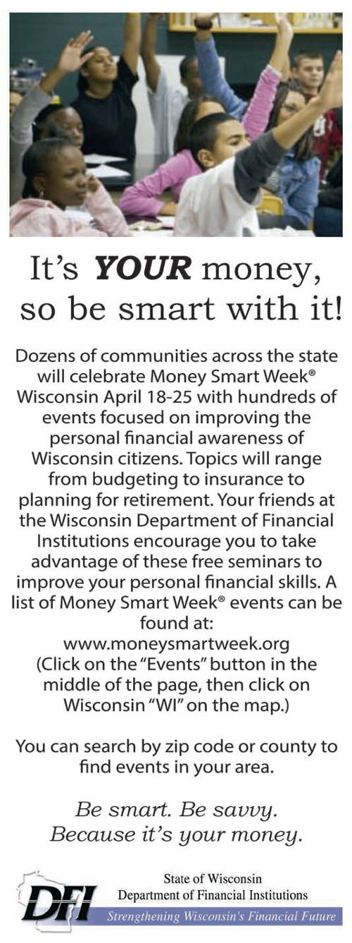 Money Smart Week® Wisconsin Kicks Off this Saturday