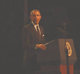 The Congressional Black Caucus Foundation 45th Annual Legislative Conference was held at the Walter E. Washington Convention Center, Washington, D.C. September 16 -20, 2015. The theme of the conference was With Liberty and Justice for all? The President of the United States, Barack Obama was the keynote speaker during the Phoenix Awards Dinner. Photo by Urban Media News.