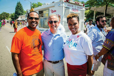 Ashanti-Hamilton-Russ-Feingold-Lena-Taylor-45th-Annual-Juneteenth-Day-Parade-Festival