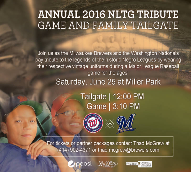 Brewers Annual Negro Leagues Tribute Set For Saturday