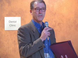 John Jansen, Vice President of Grants, Community and Capital Development at St. Ann Center was the facilitator of the Business Incubator. (Photo by Karen Stokes)
