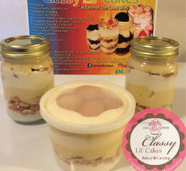 Banana pudding cheesecake. (Photo by Classy Lil’ Cheesecake)