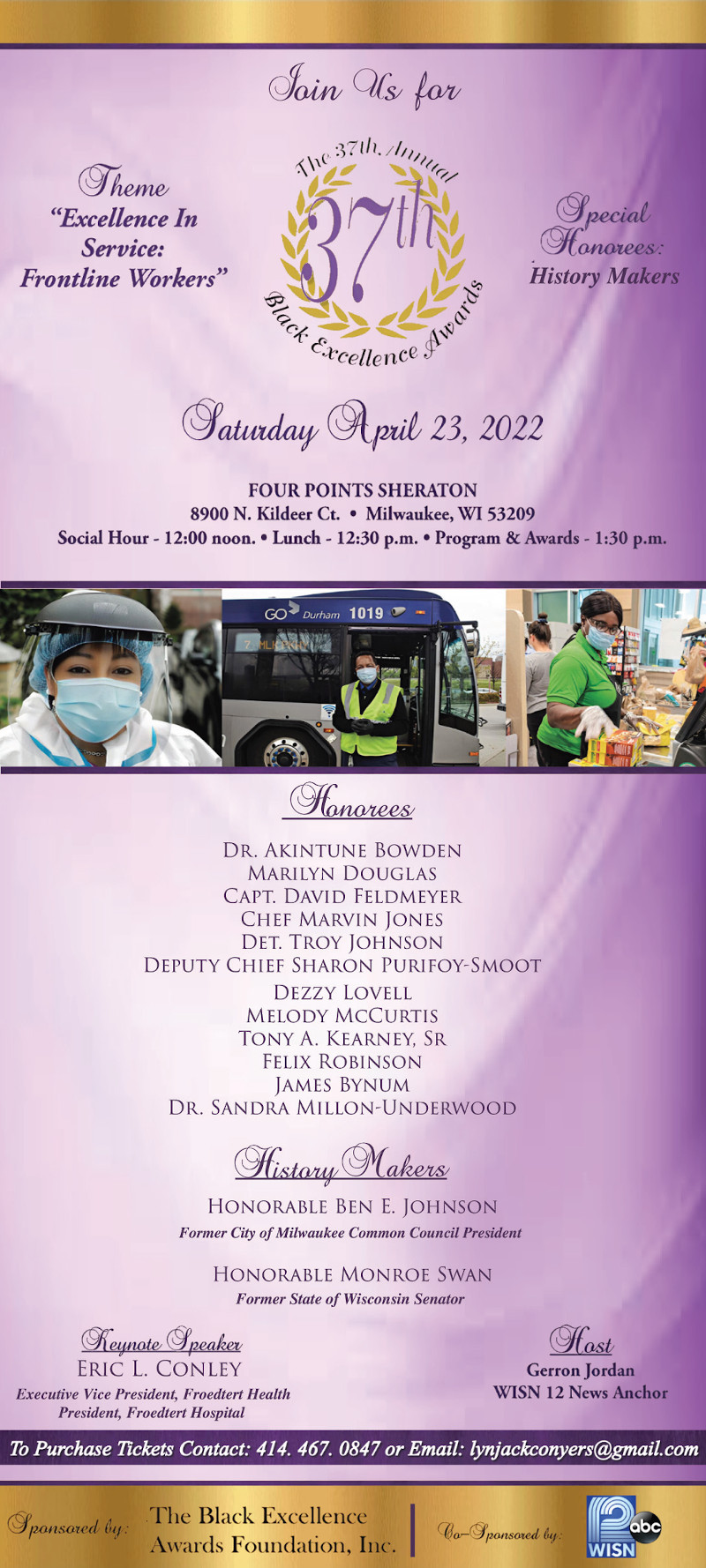 Join Us for The 37th Annual Black Excellence Awards on Saturday April